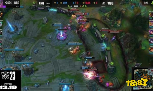 WBG戰(zhàn)勝NRG 不死燈神極限兜底