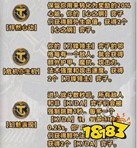 云顶之弈s10强化符文大全 云顶s10赛季全符文一览