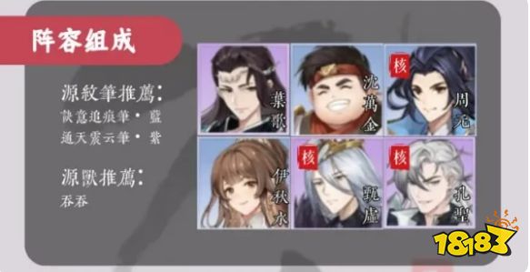 元尊手游阵容推荐 元尊最强阵容搭配分享