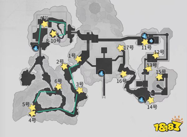 崩坏星穹铁道绥园宝箱位置大全 星穹铁道绥园宝箱在哪