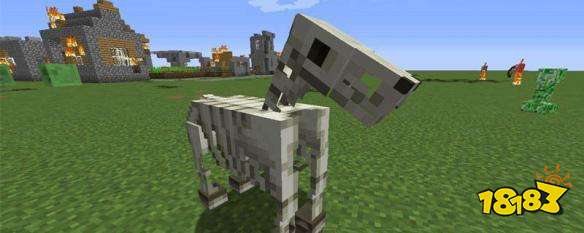 我的世界骷髅马吃什么