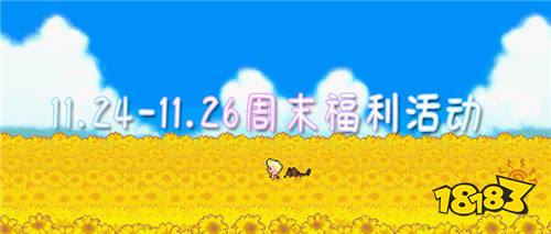 11.24-11.26周末福利活动:经典多倍返利活动,仅限两天!