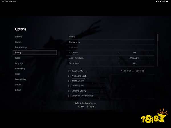 iPad Pro M2可超2K流畅运行《生化危机8》