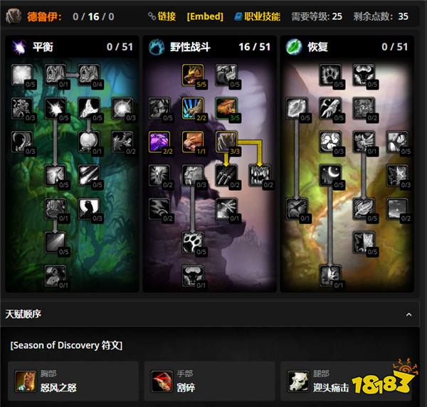 魔兽世界怀旧服Plus全职业练级最佳天赋与符文推荐,1天狂飙25级不是梦!