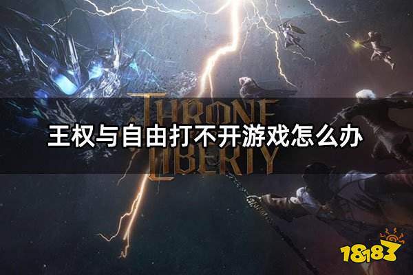 王权与自由打不开游戏怎么办 王权与自由打不开修复方法