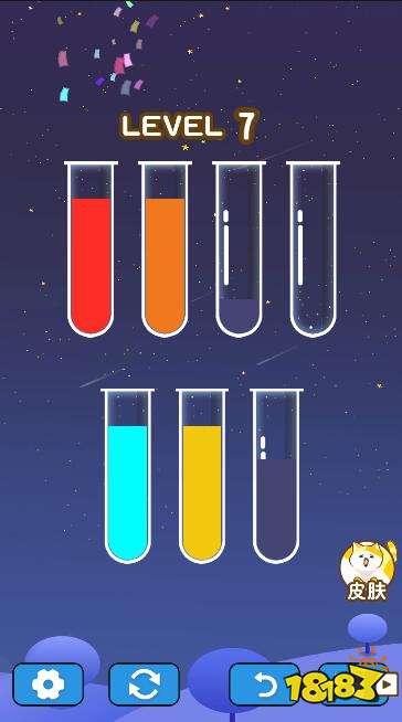 倒水排序解谜游戏怎么玩 抖音上倒水排序游戏在线玩方法