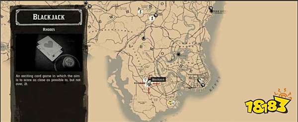 荒野大鏢客2中21點在哪玩 荒野大鏢客2中21點游戲位置及玩法介紹
