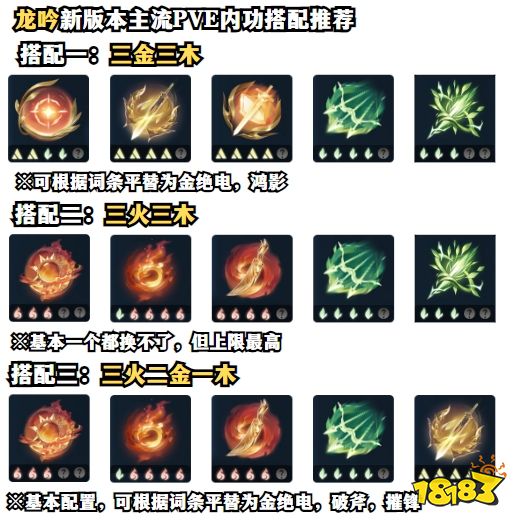 逆水寒手游1.2.1龙吟pve内功推荐 龙吟最新PVE内功搭配攻略