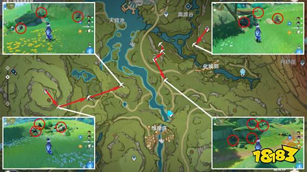 原神铁块收集路线汇总 尘歌壶建造材料铁块采集位置