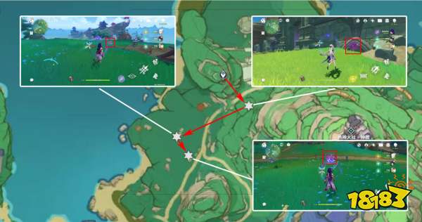 原神绯樱绣球收集路线汇总 绯樱绣球采集位置大全