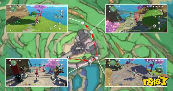 原神绯樱绣球收集路线汇总 绯樱绣球采集位置大全