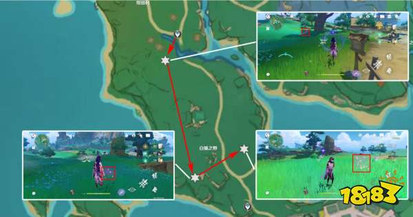 原神绯樱绣球收集路线汇总 绯樱绣球采集位置大全