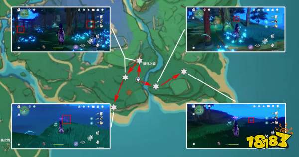 原神绯樱绣球收集路线汇总 绯樱绣球采集位置大全