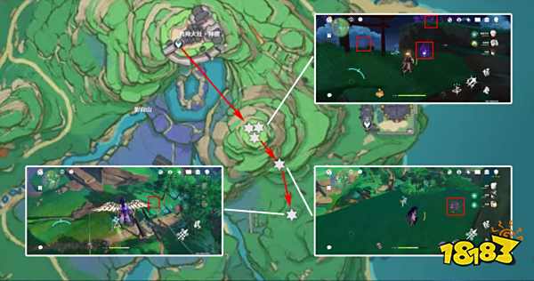 原神绯樱绣球收集路线汇总 绯樱绣球采集位置大全