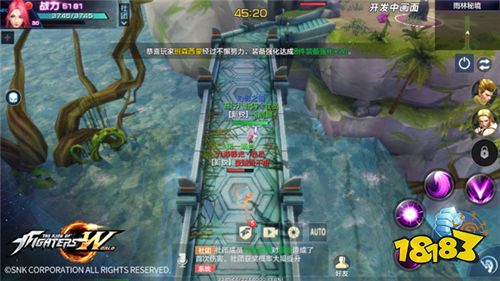 拳皇世界游戏试玩：首款3D版拳皇游戏，来就送大蛇、八神庵！