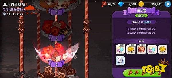 冲呀饼干人王国蛋糕塔副本怎么打 冲呀饼干人王国副本阵容推荐