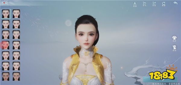 《剑网3无界》角色创建界面分享 移动端要如何捏脸