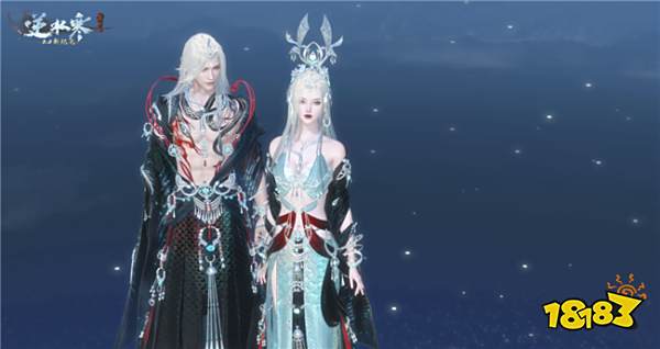 逆水寒2.0新纪元全新时装只要288 【山海志异】时装·玄鳞枕骸展示一览