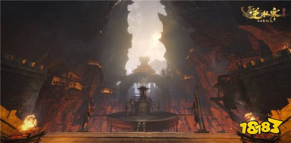 逆水寒2.0新纪元全新主城风景一览 新主城【天极岛】细节分享