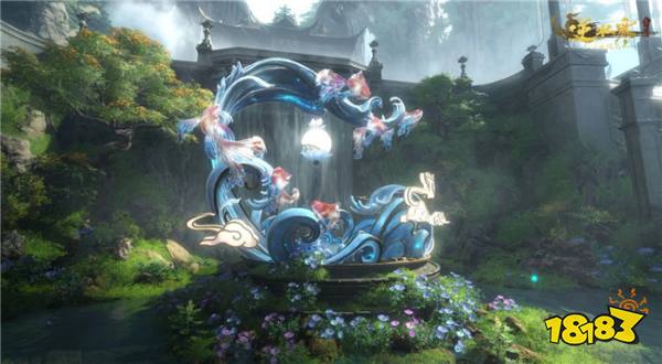 逆水寒2.0新纪元全新主城风景一览 新主城【天极岛】细节分享