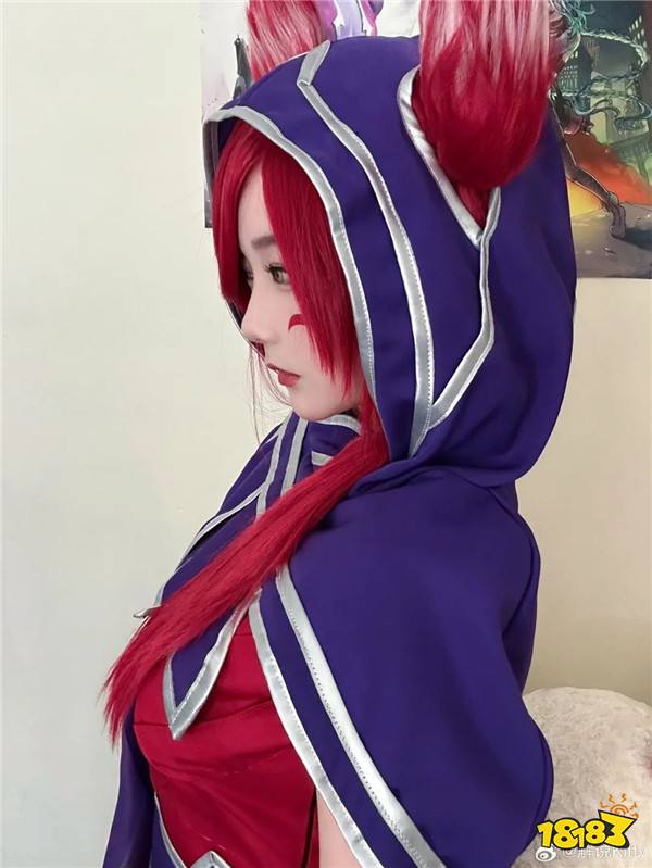 【LPL老婆】Kitty最新限定皮肤!烈焰红唇-霞!