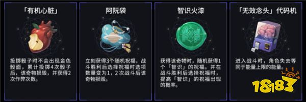 崩坏星穹铁道模拟宇宙新增奇物介绍 【黄金与机械】新增奇物有哪些