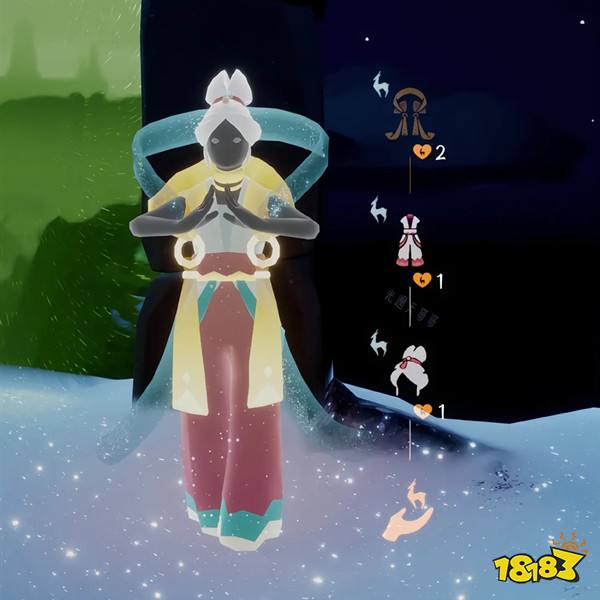 光遇九色鹿四位先祖兑换攻略 采药人领主猎人公主兑换图大全