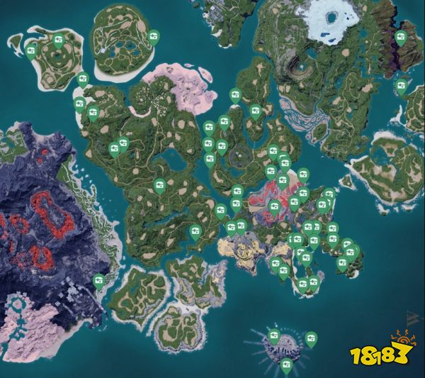 幻兽帕鲁森林的宝箱在哪里 森林区域宝箱分布位置汇总