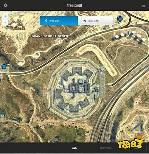 gta5军营地图位置