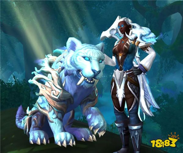 魔兽资讯：官方发布大量幻化分享！超酷炫的月夜战神幻化！