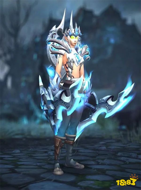 魔兽资讯：官方发布大量幻化分享！超酷炫的月夜战神幻化！