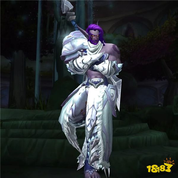 魔兽资讯：官方发布大量幻化分享！超酷炫的月夜战神幻化！