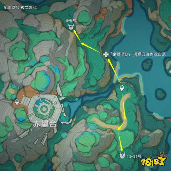 原神玄文獸詳細(xì)路線圖大全 玄文獸位置大全