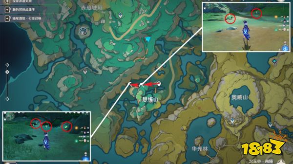 原神闲云突破材料在哪收集 闲云突破材料收集路线大全