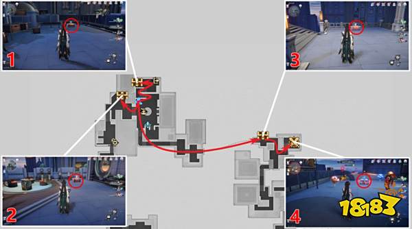 崩坏星穹铁道筑梦边境36个宝箱点位 筑梦边境全宝箱收集位置