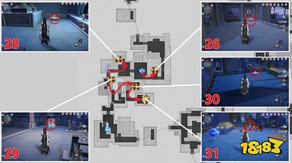 崩坏星穹铁道筑梦边境36个宝箱点位 筑梦边境全宝箱收集位置