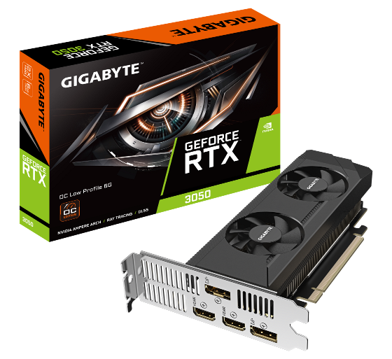 技嘉發佈GeForce RTX 3050 6G系列顯卡