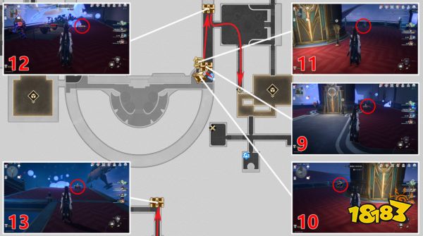 星穹铁道2.0白日梦酒店梦境层宝箱收集 白日梦酒店梦境48个宝箱位置