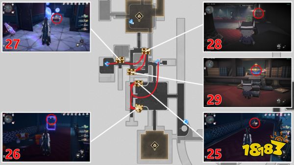 星穹铁道2.0白日梦酒店梦境层宝箱收集 白日梦酒店梦境48个宝箱位置