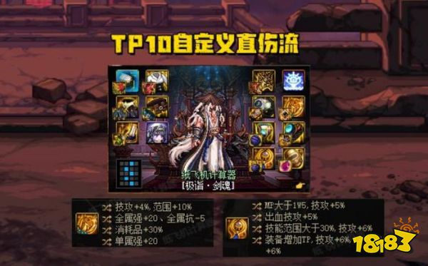DNF劳力士翻身 新版3套毕业搭配一览
