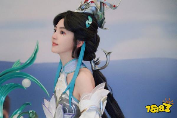 章若楠cos王者大乔 大家觉得还原白鹤粱神女之姿了吗?