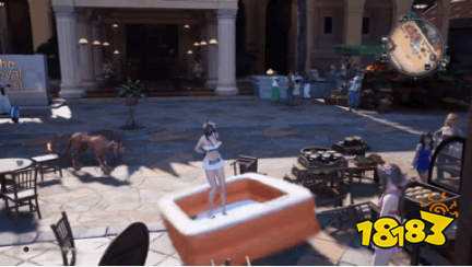 《最终幻想7：重生》蒂法泳池bug引玩家热议：想做那个泳池！
