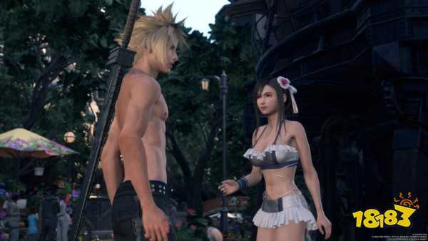 蒂法泳装？重玩《最终幻想7：重生》，就可以让角色全程穿比基尼！