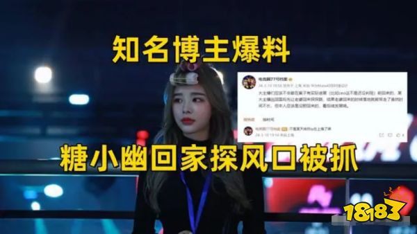 Doinb老婆被抓了?博主透露：回家探风口，落地就被带走