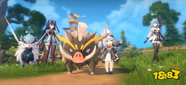 碧蓝航线厂商新作《蓝色星原：旅谣》实机公开：二次元大世界大乱炖