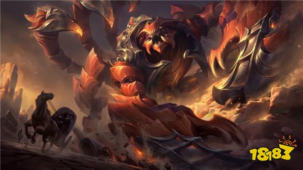 LOL新版蝎子原画曝光!史诗级加强,下一个战争猛犸?