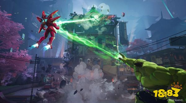 钢铁侠大战蜘蛛侠，漫威英雄大乱斗！6V6漫威版＂守望先锋”即将上线