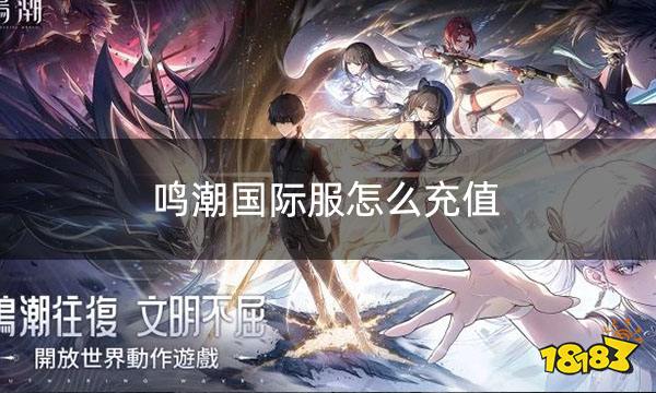 鸣潮国际服怎么充值 国际服鸣潮充值教学