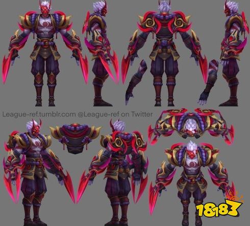 《英雄联盟》最新腥红之月皮肤曝光:婕拉美的动人心魄!