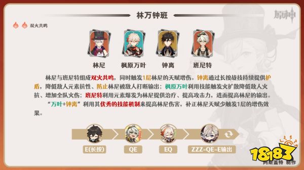 原神林尼陣容推薦 林尼配隊陣容用什么好